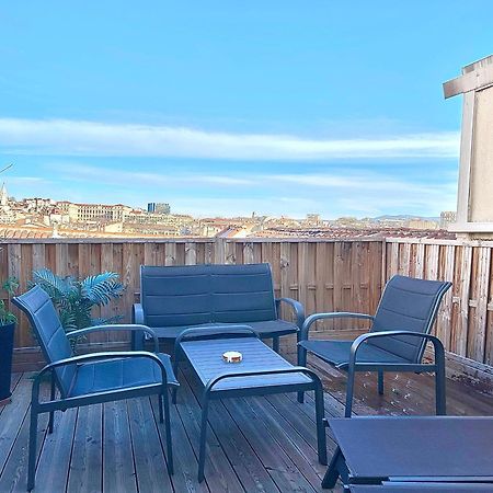 Honore - Rooftop Avec Vue - Appartement T3 Atypique Centre Ville Vieux Port Proche Opera Μασσαλία Εξωτερικό φωτογραφία